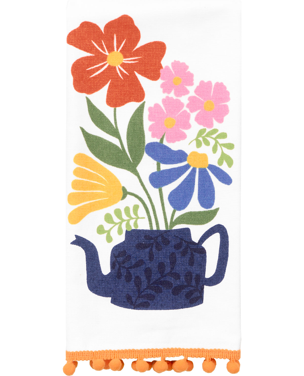 Groove Teapot Dual-Purpose Decorative Kitchen Towel