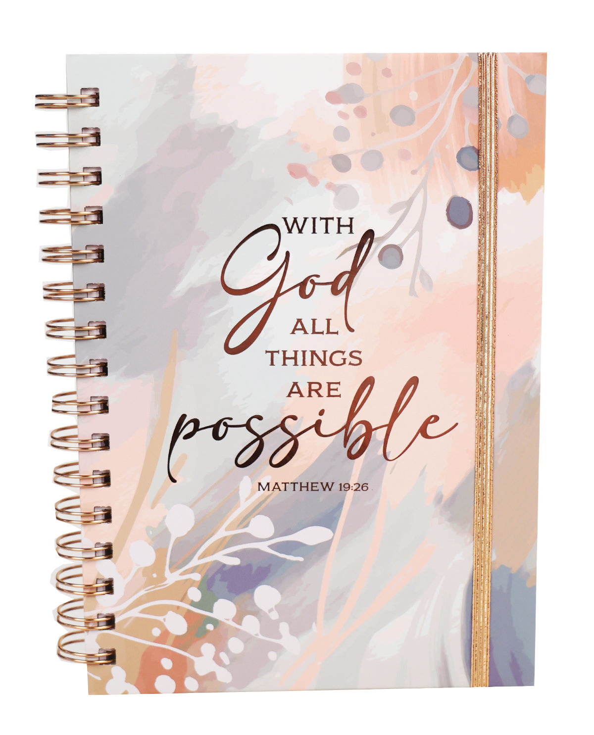 With God Spiral Notebook