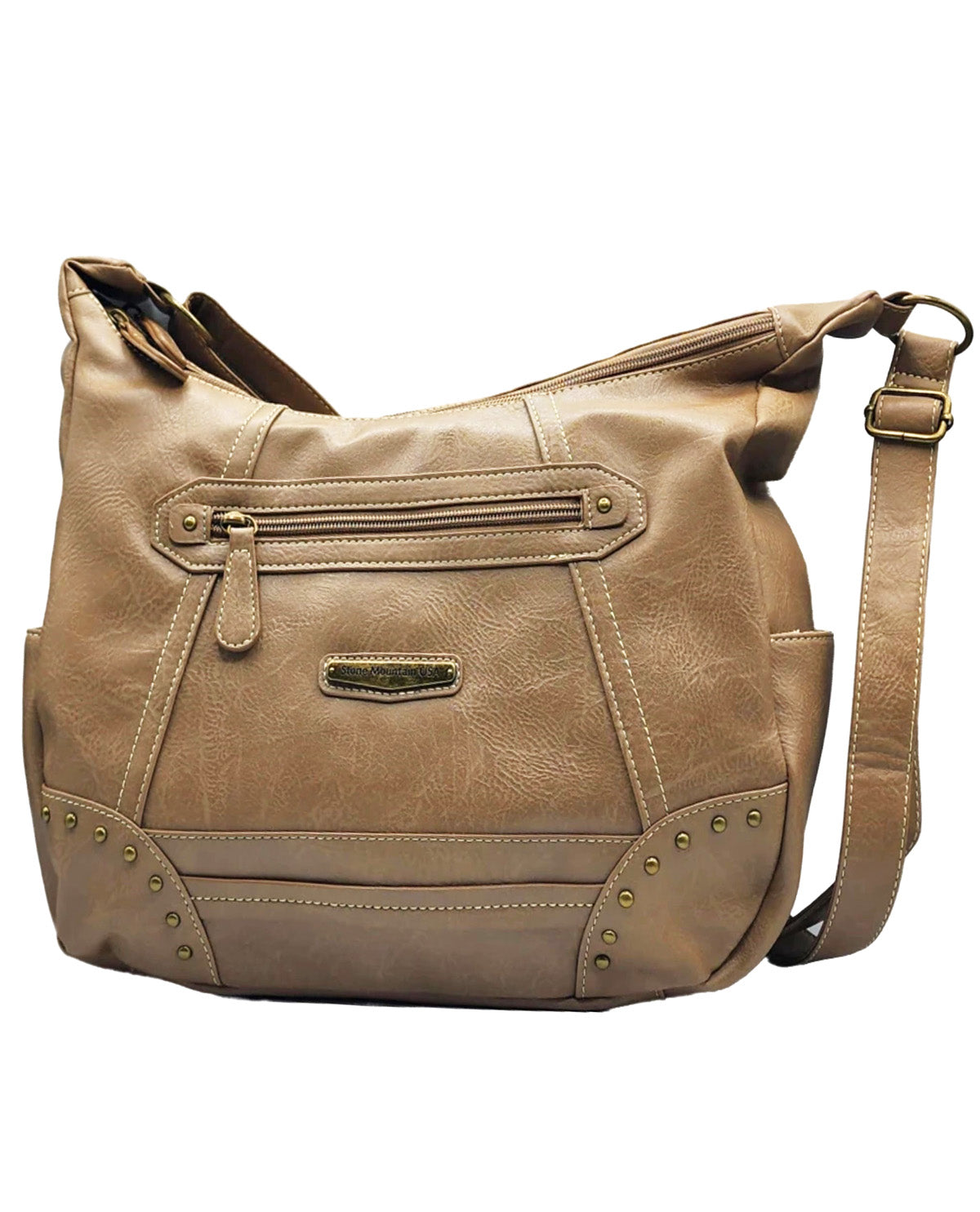 Stone Mountain Laredo Riveted Kylie Hobo Bag