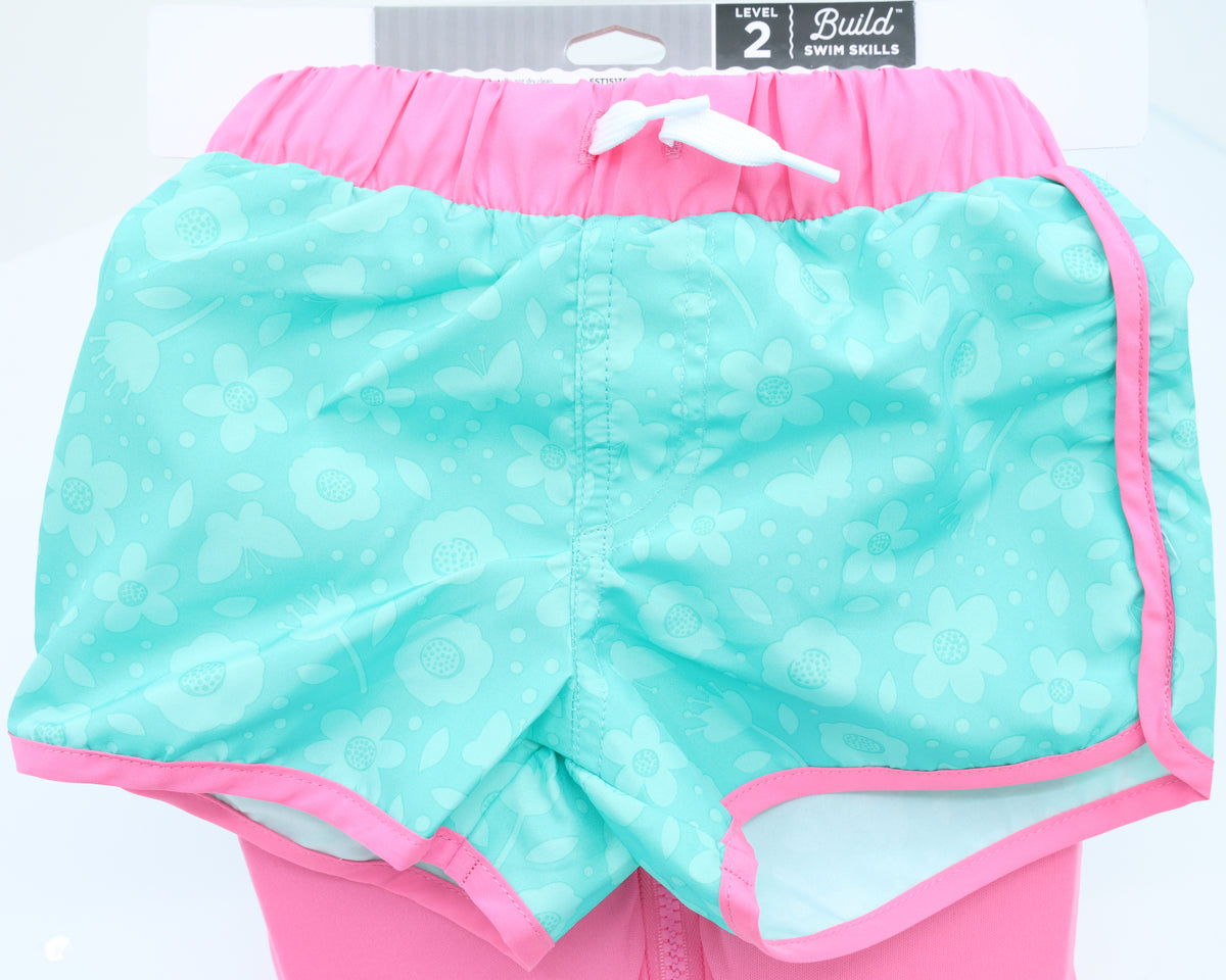 Swim School - Girls 2-Piece Swim Trainer Set