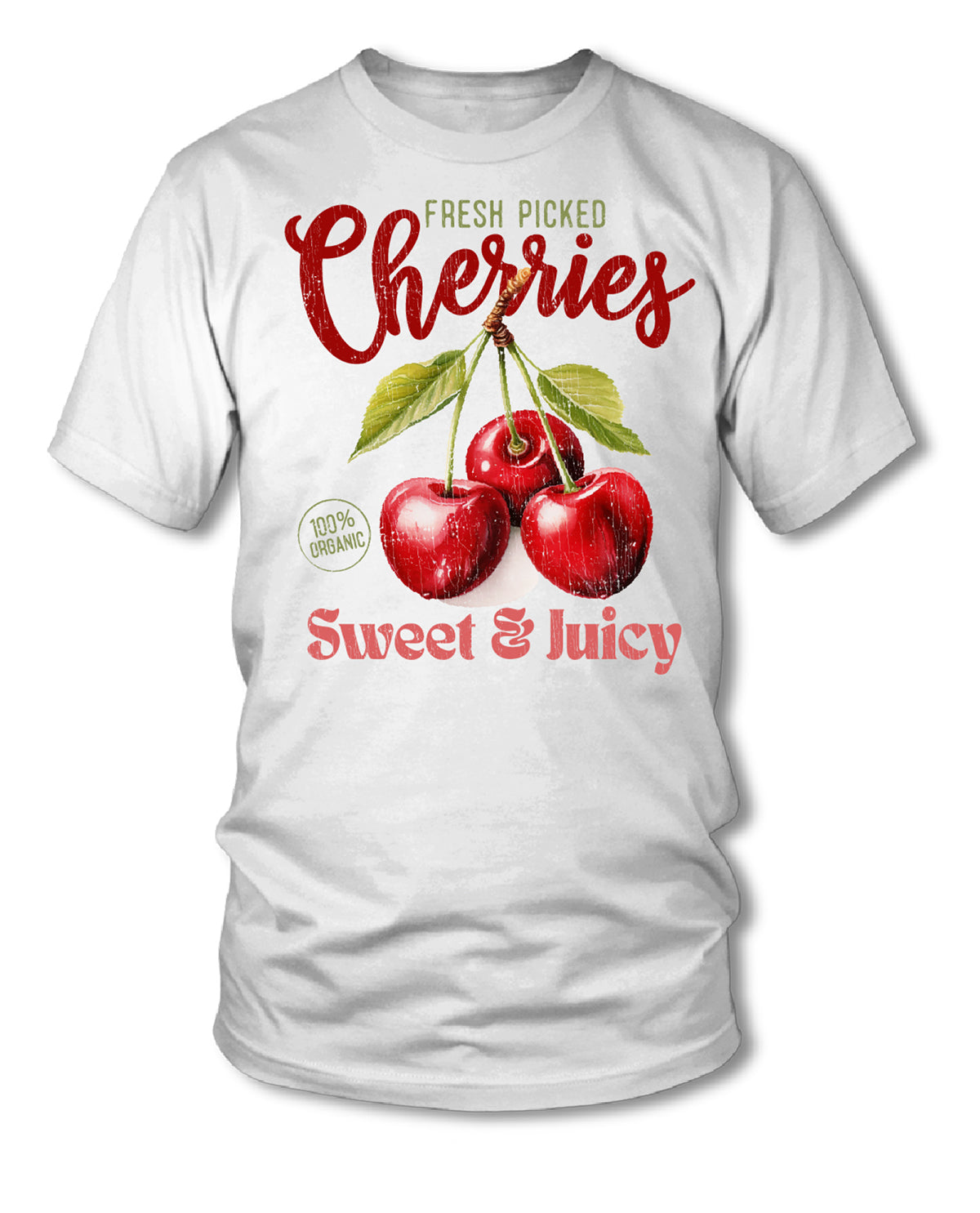 Sweet & Juicy Cherries Short Sleeve Tee