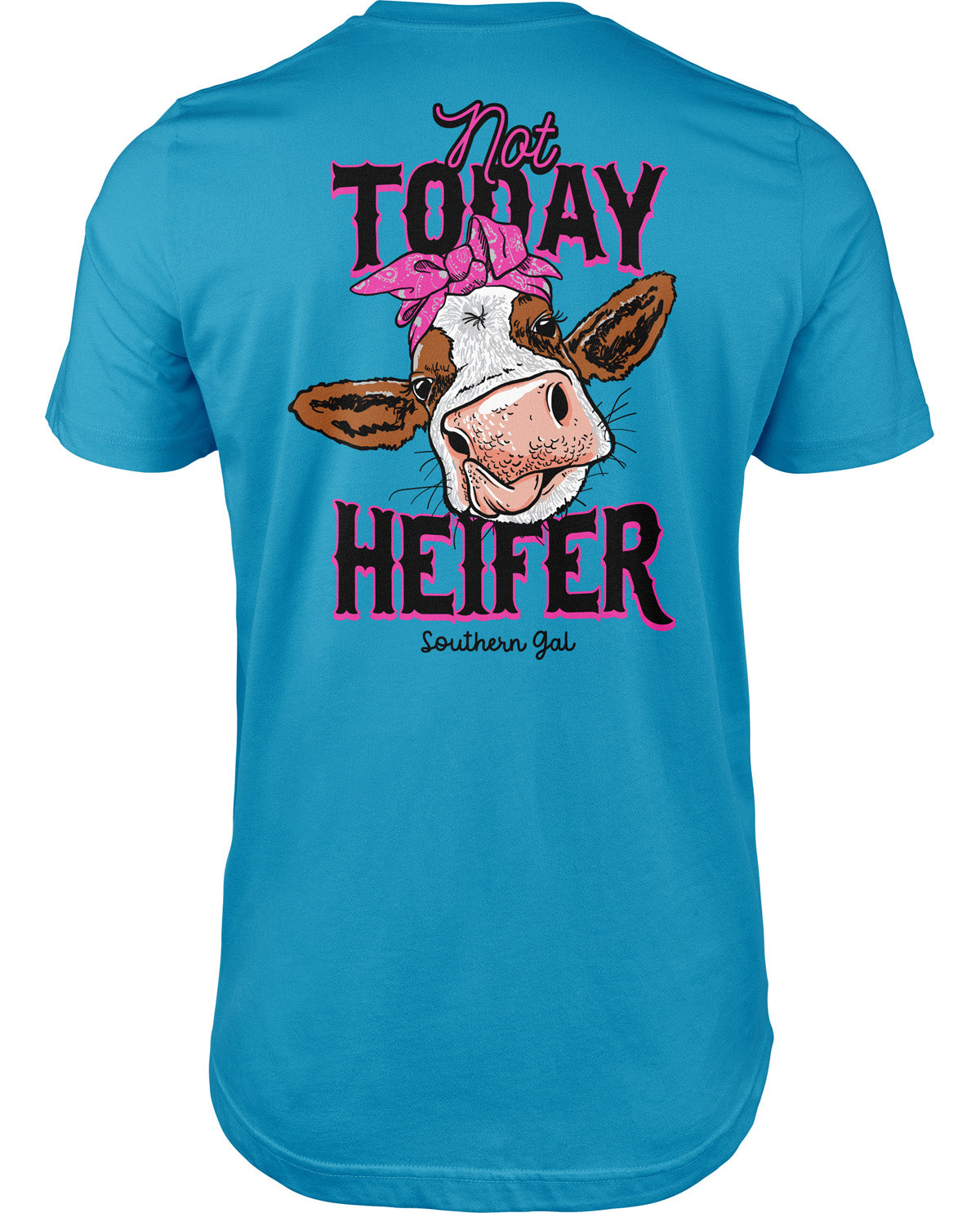 Southern Gal Not Today Missy Short Sleeve Screen Tee