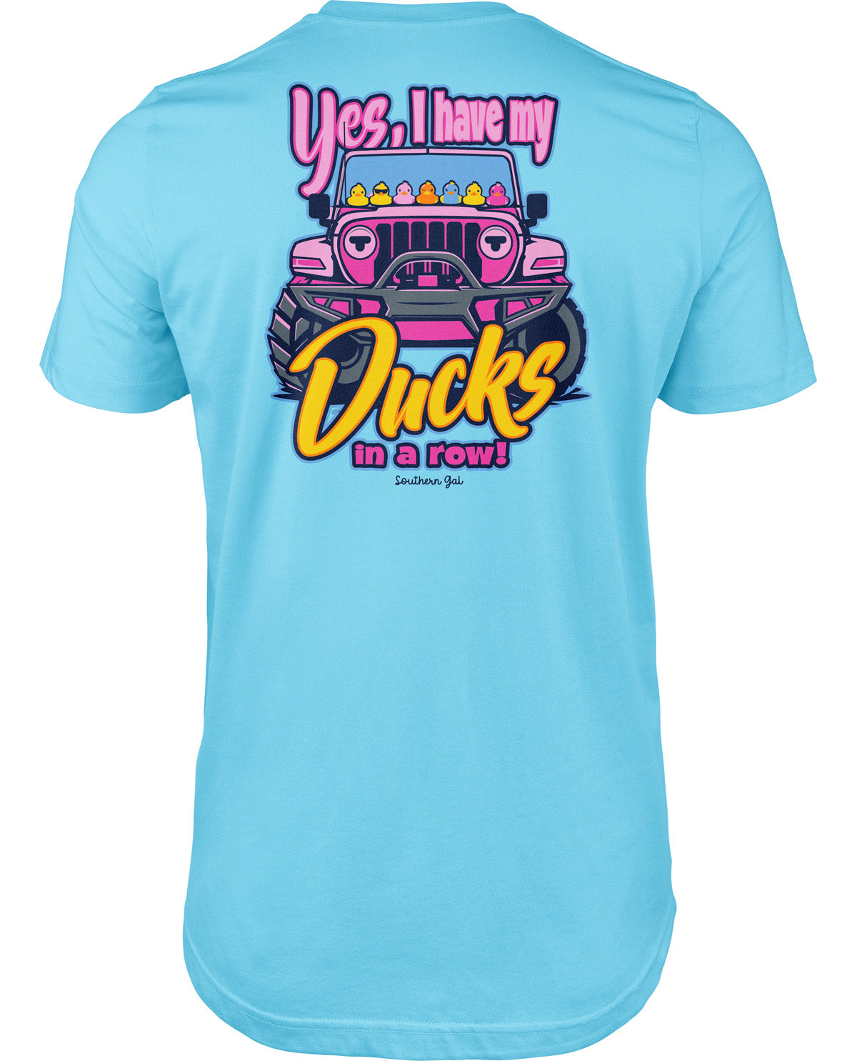 Southern Gal Duck Row Missy Short Sleeve Screen Tee