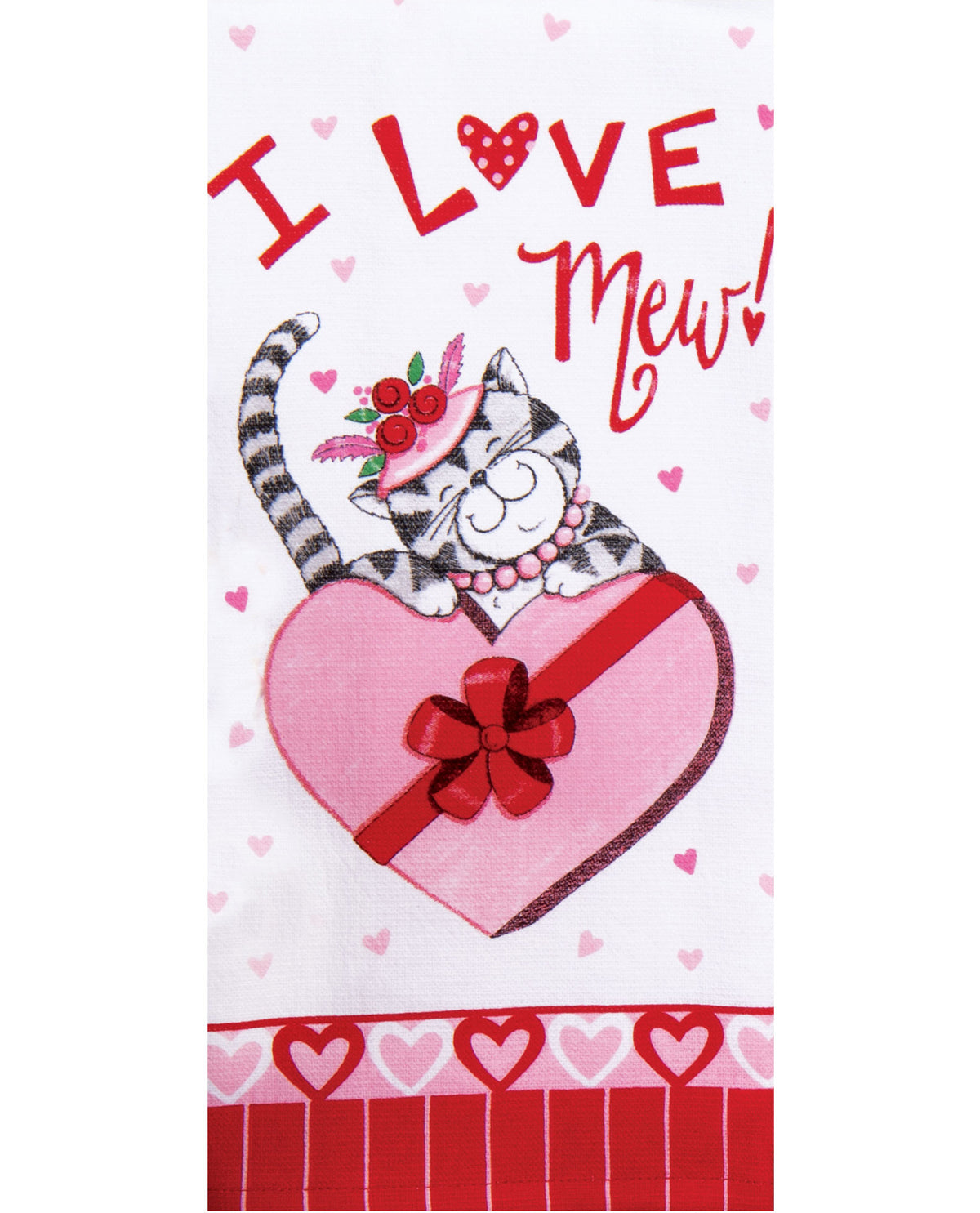 I Love Mew! Terry Kitchen Towel