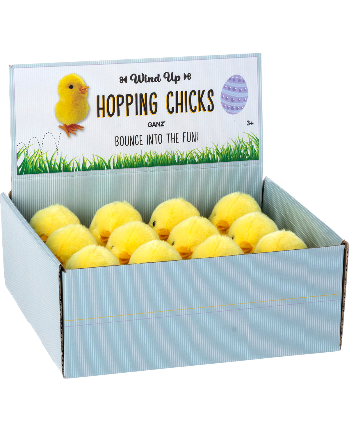 Easter Wind-Up Hopping Chick