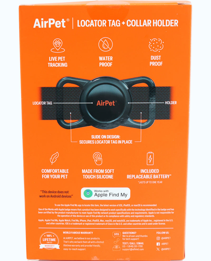 AirPet Locator Tag & Collar Holder