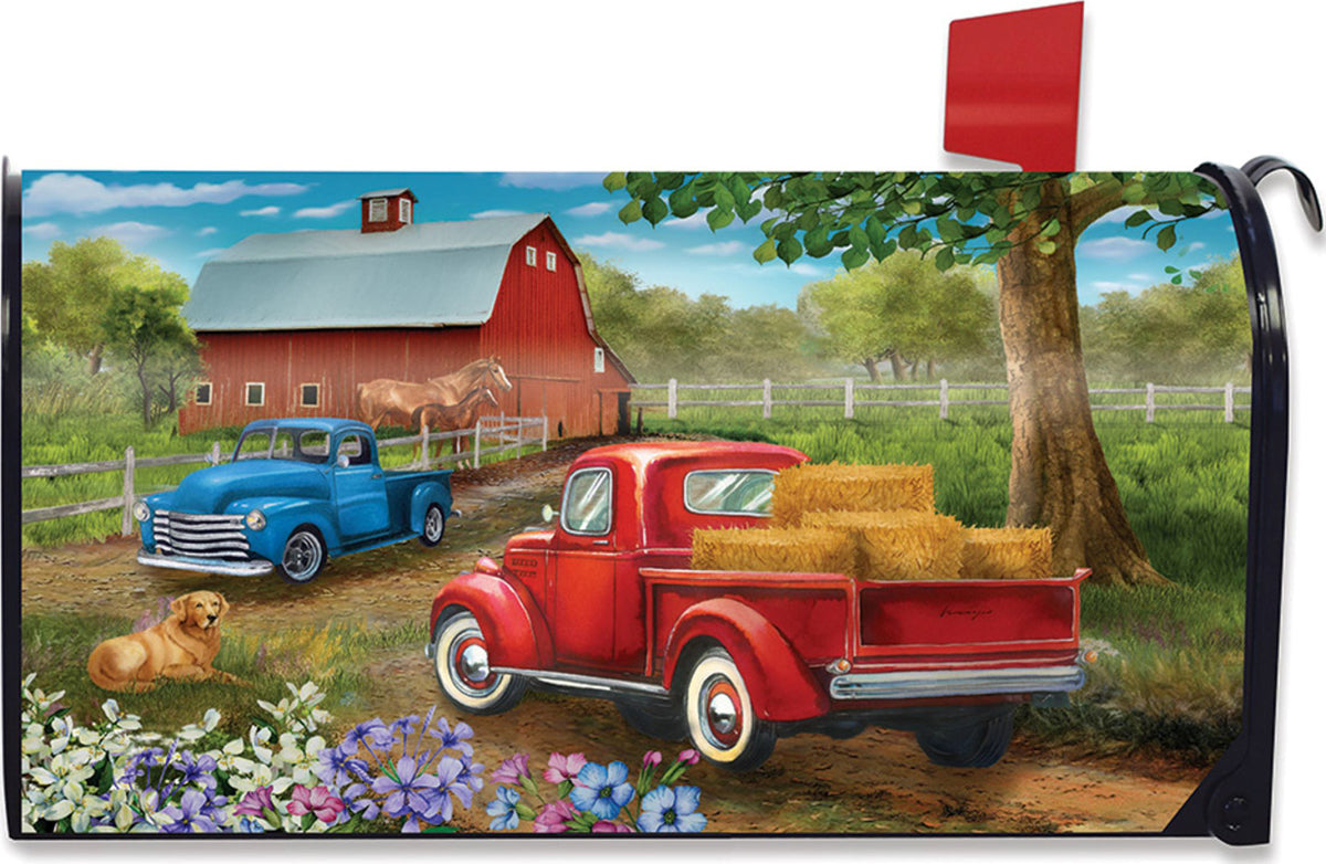 Country Lane Mailbox Cover