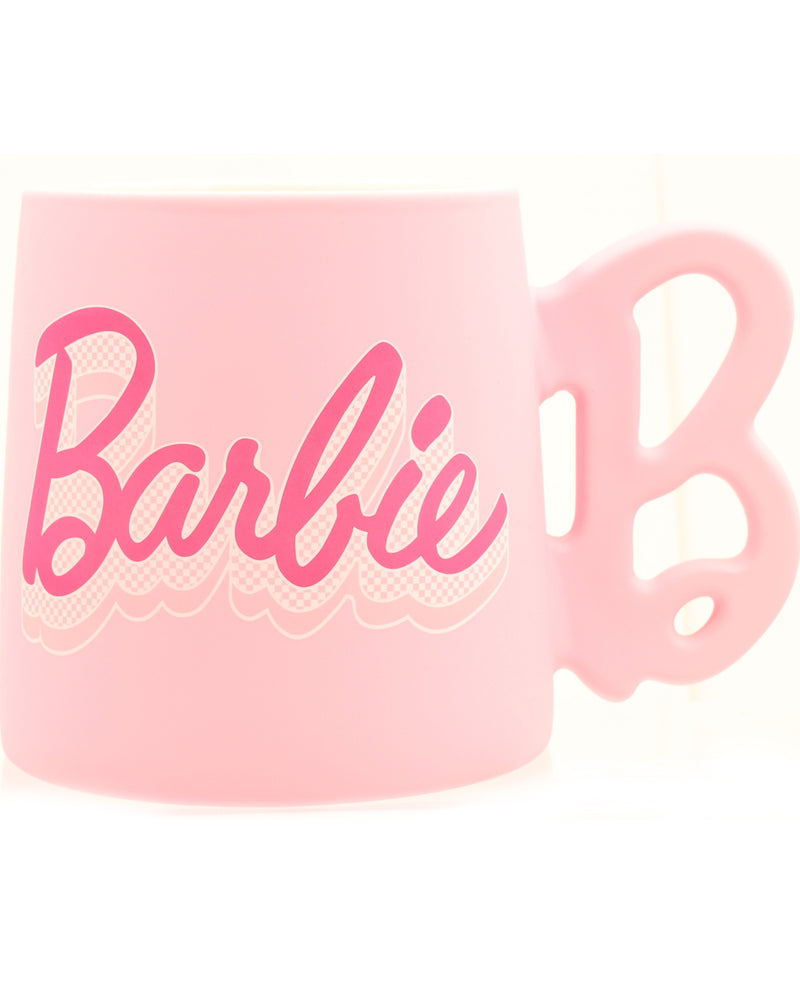 Barbie Check Logo Coffee Mug