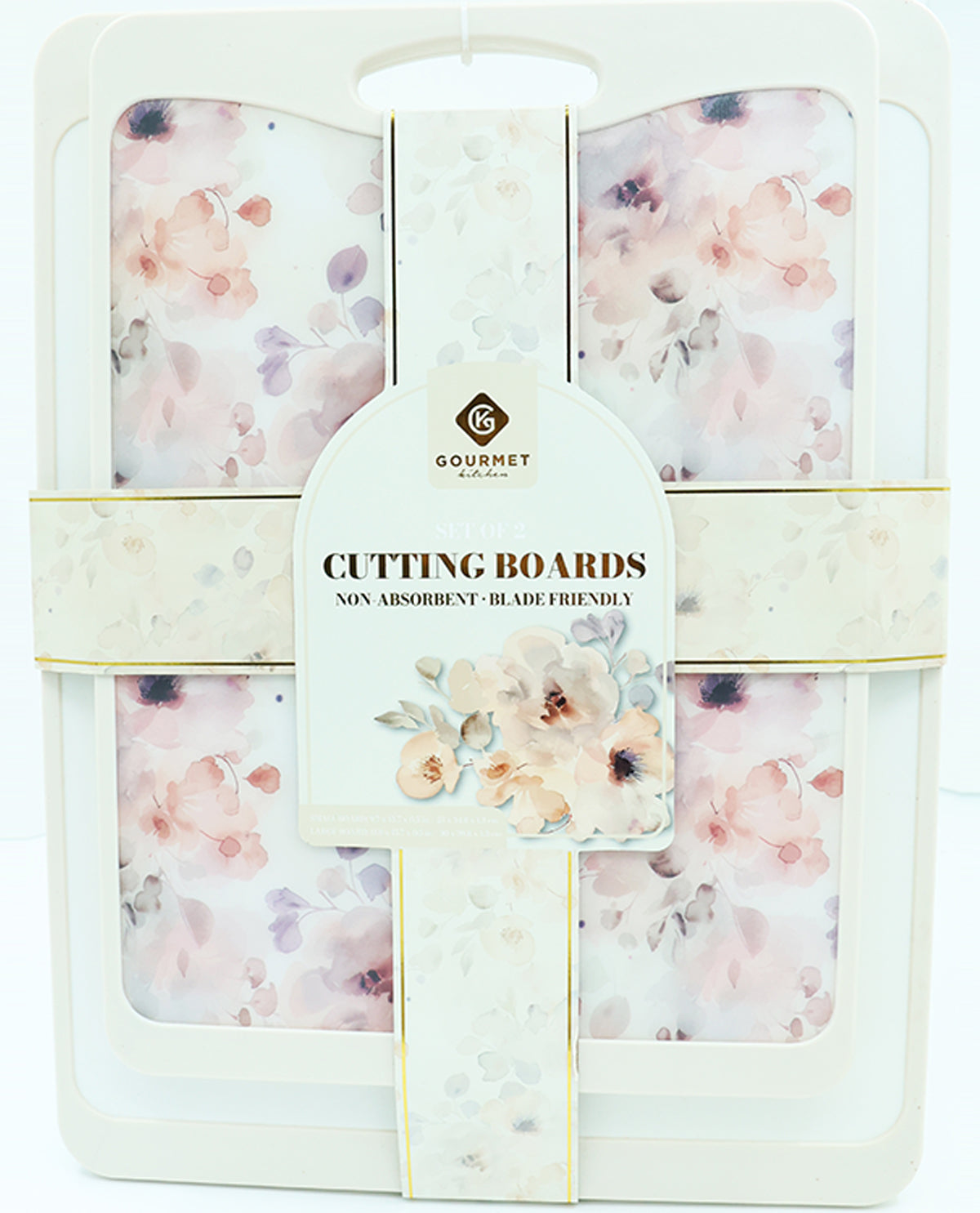 Simply Chic Floral Cutting Board Set