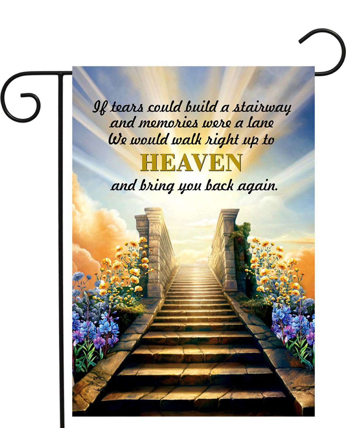 Stairway To Heaven Garden Flag