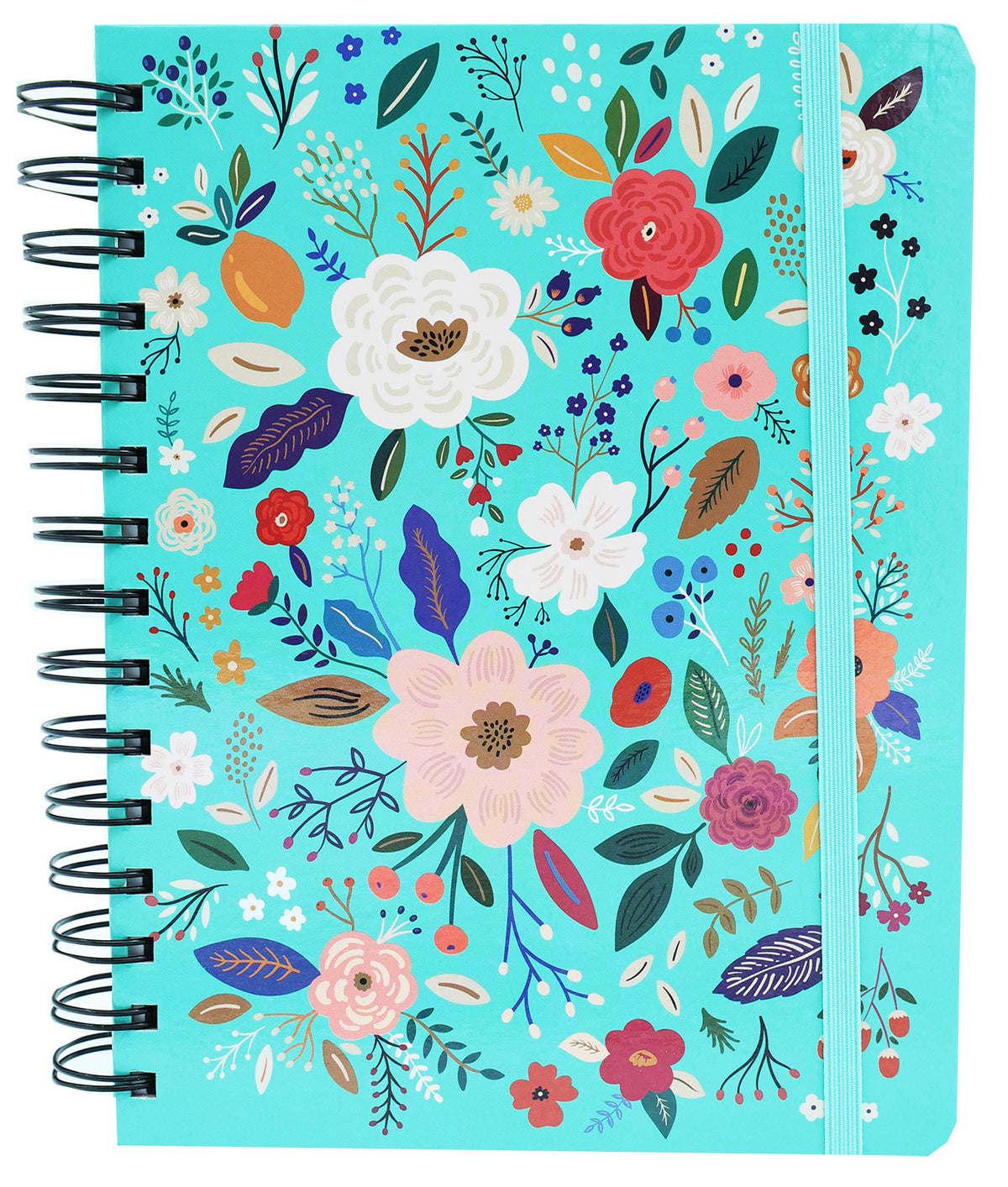 Greatworks Assorted Double Spiral Floral Journal