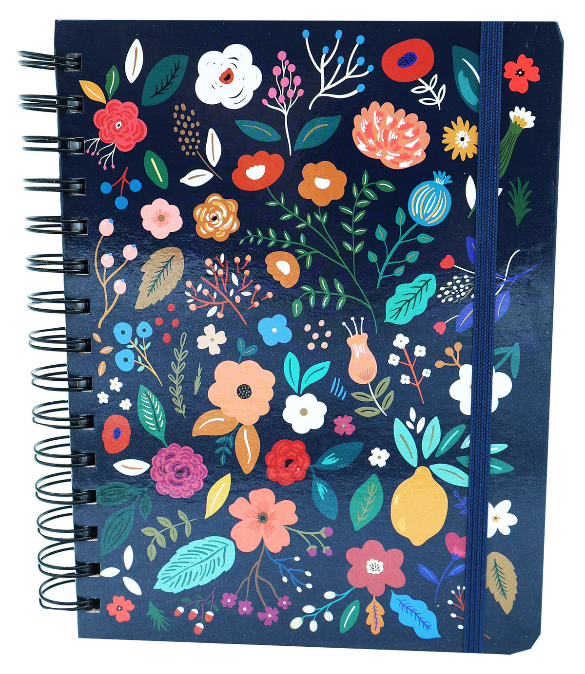 Greatworks Assorted Double Spiral Floral Journal