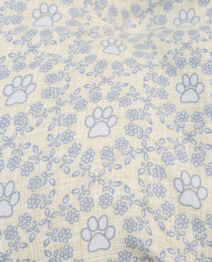 Paw Medallion Large Cushion Pet Bed