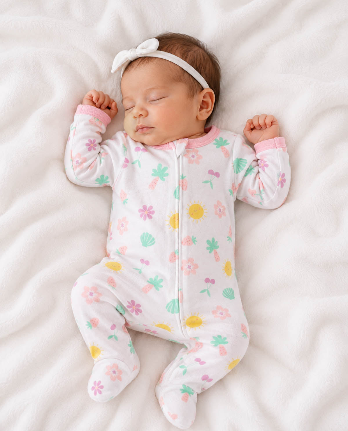 Baby Views Cotton Coveralls - Seashell