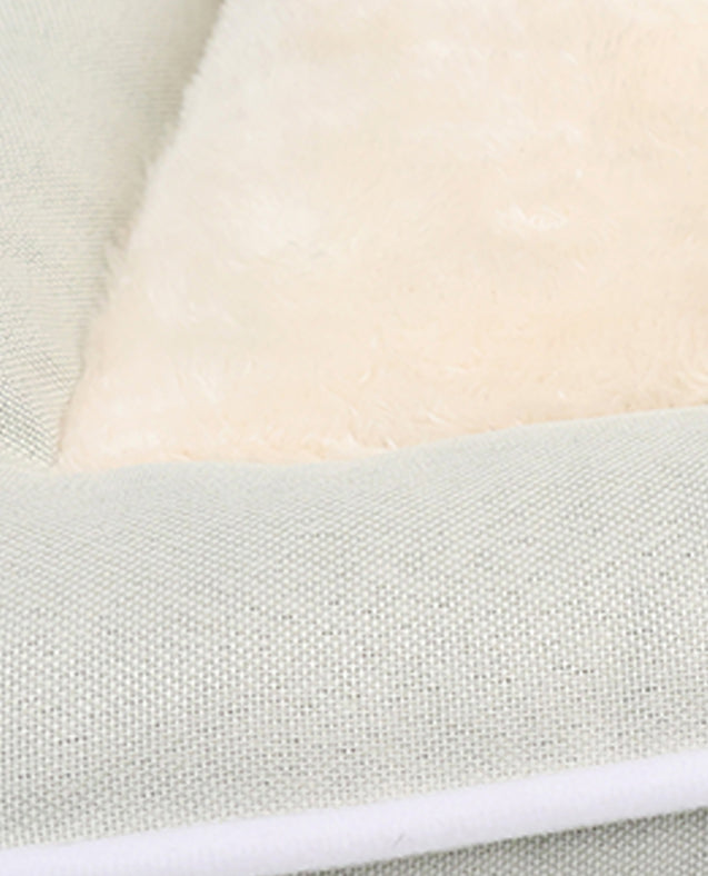 Linen Memory Foam Large Pet Bed