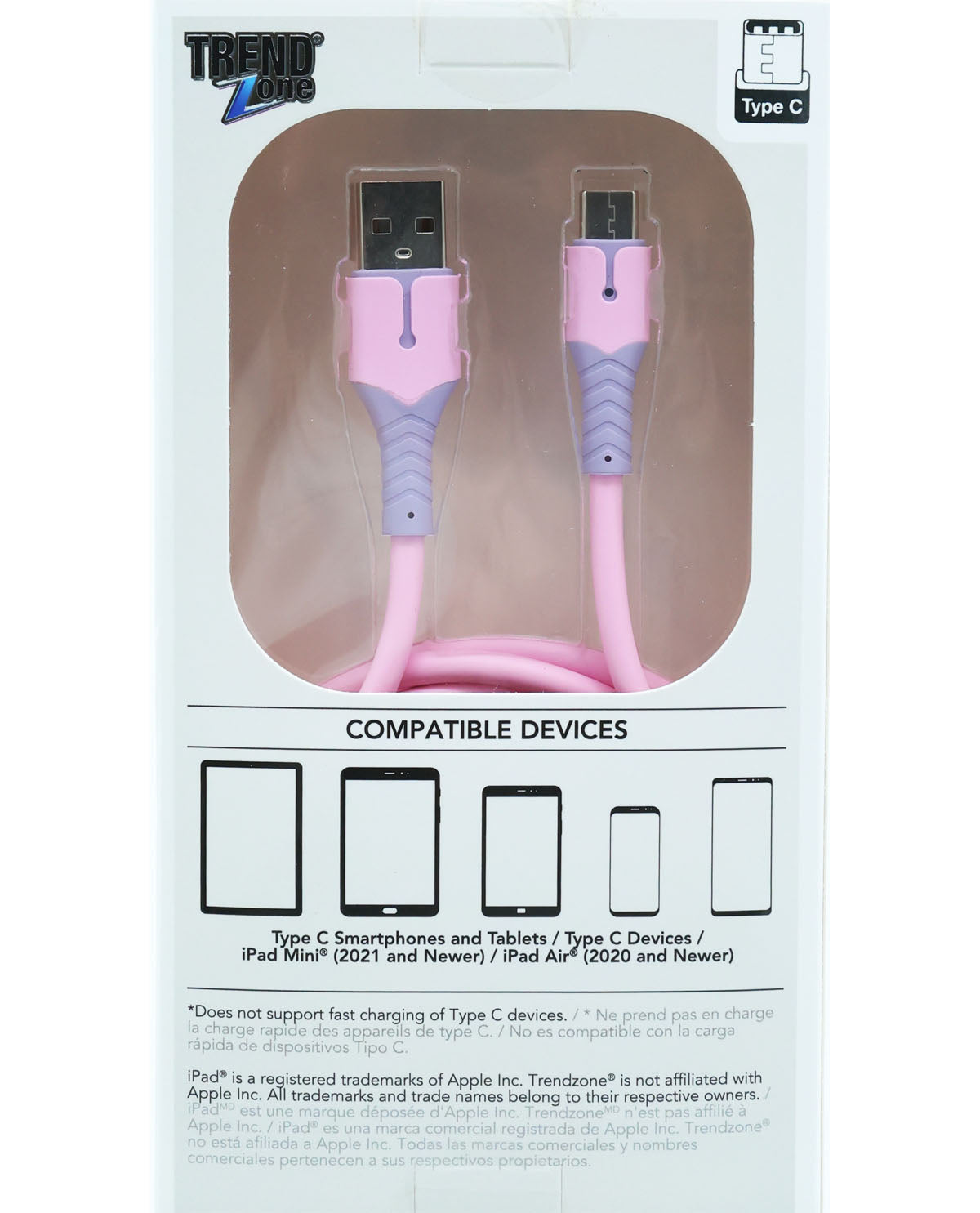 10Ft. Type-C Sync & Charge Cable with LED Light