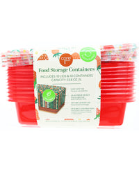 Strawberry Food Storage Container Set