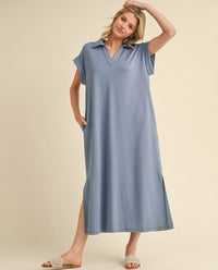 Collared Mai Shirt Dress