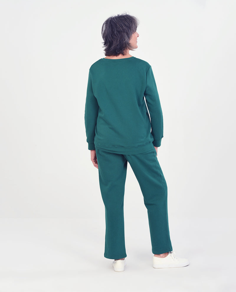 Missy Assorted Open Hem Fleece Pant