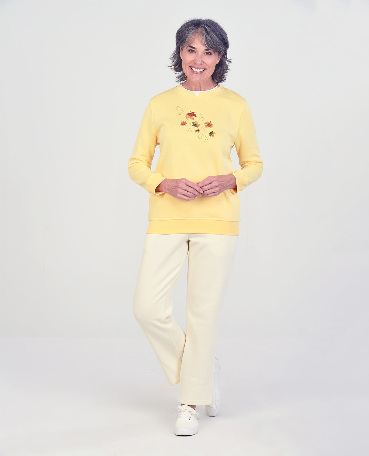 Women's Assorted Embroidered Fleece Pullovers