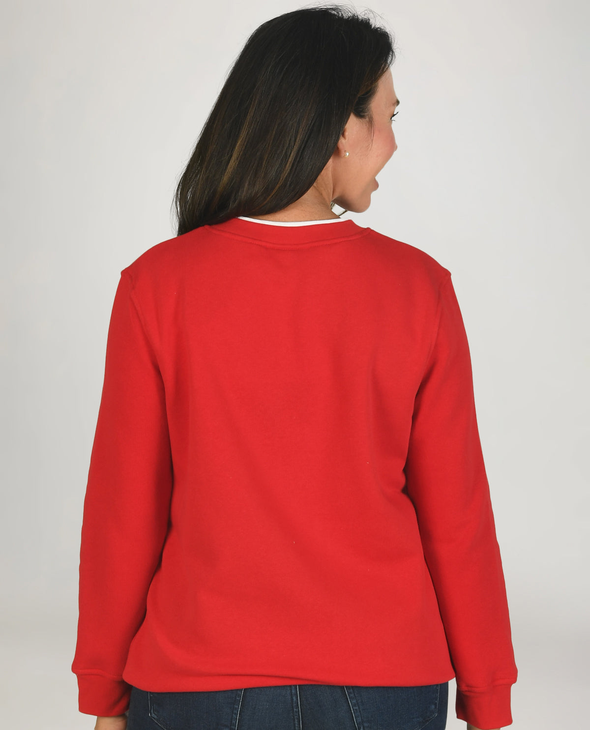 Speculation Petite Embroidered Christmas Pullover