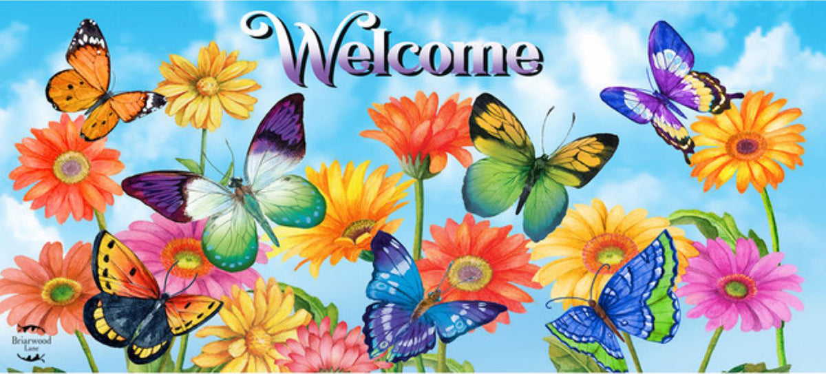 Fluttering Butterflies Mini Mat