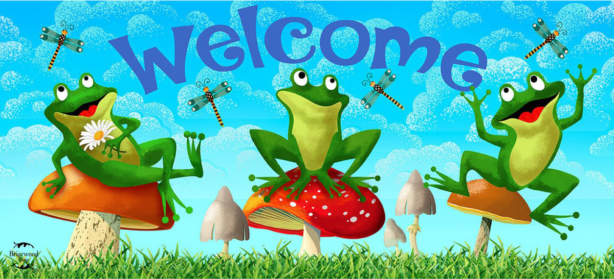 Happy Frogs Mini Mat