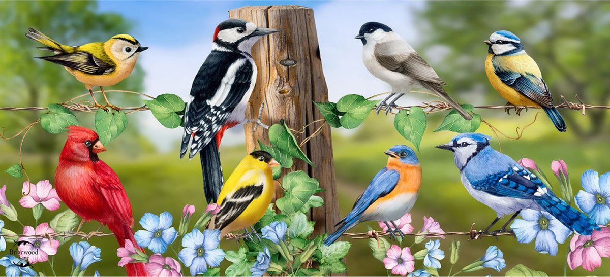 Country Birds Mini Mat