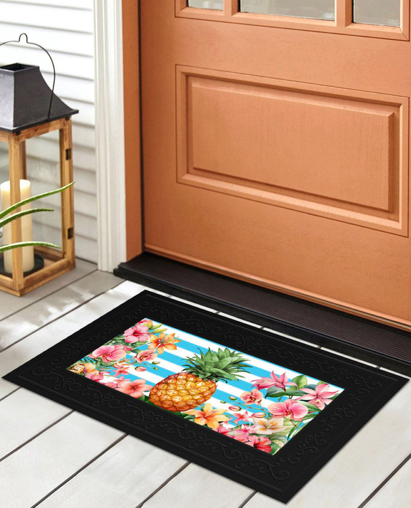 Pineapple & Stripes Mini Mat