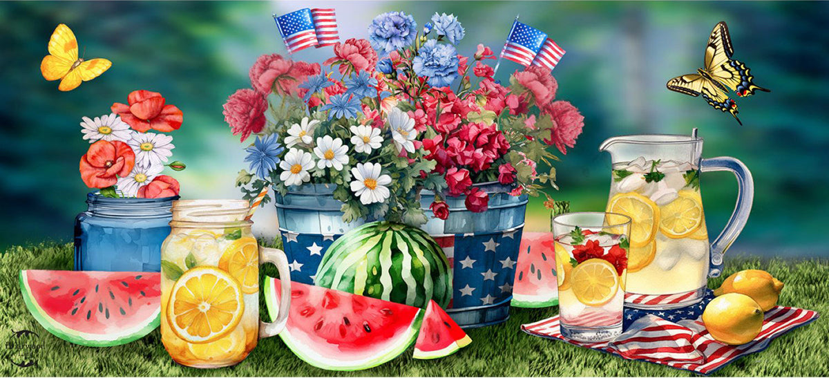 Lemonade Stand Mini Mat