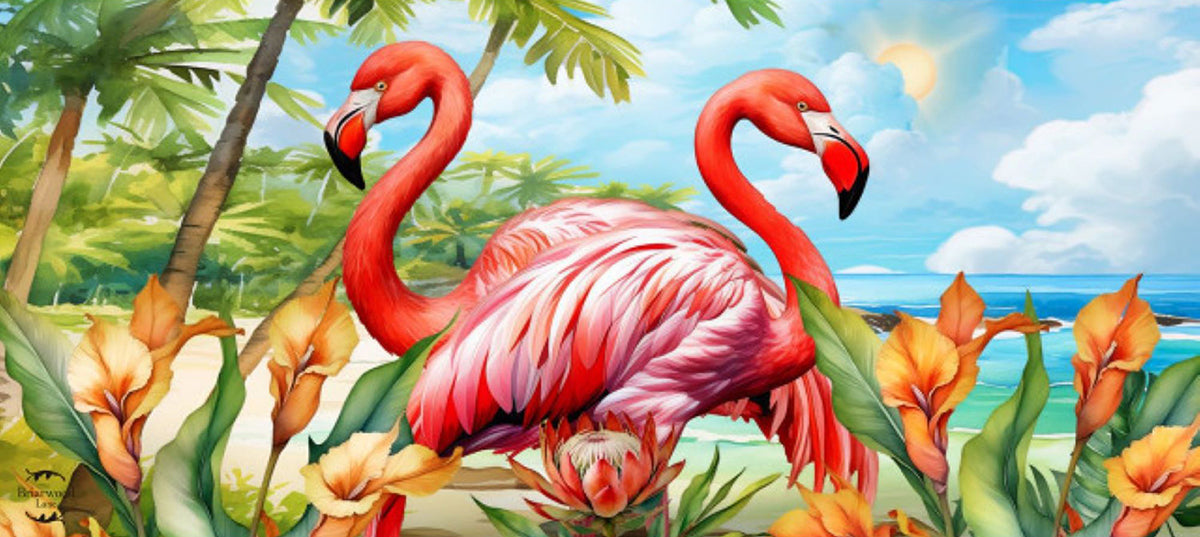 Flamingos Mini Mat