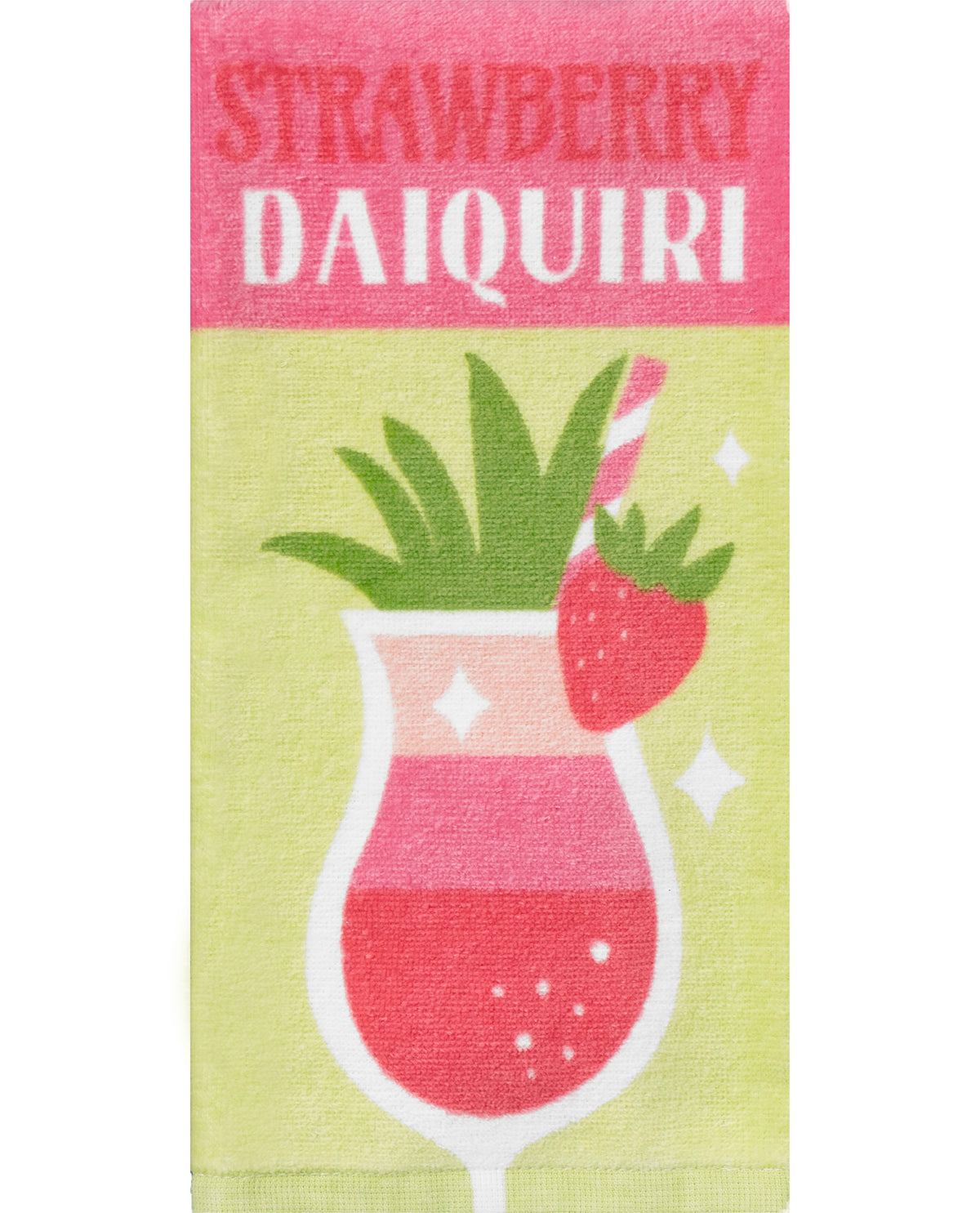 Strawberry Cocktail Decorative Kitchen Towel