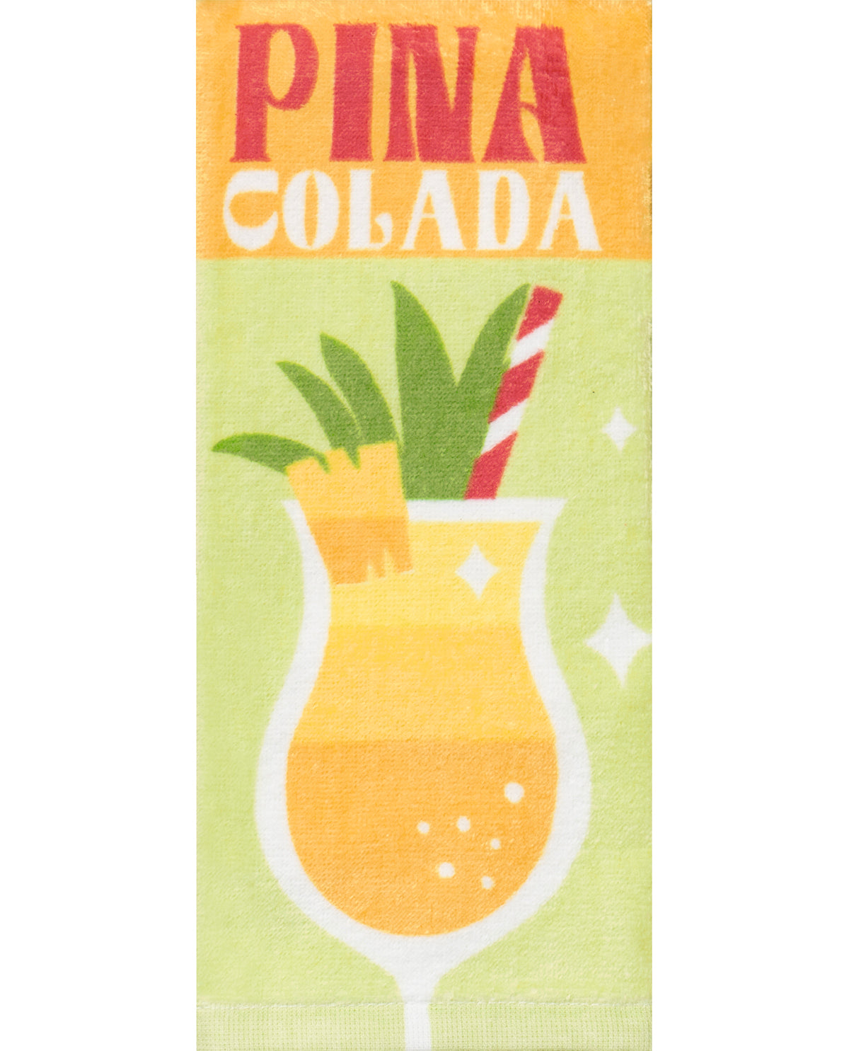 Pina Colada Cocktail Kitchen Towel