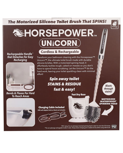 Horsepower Unicorn Power Toilet Brush