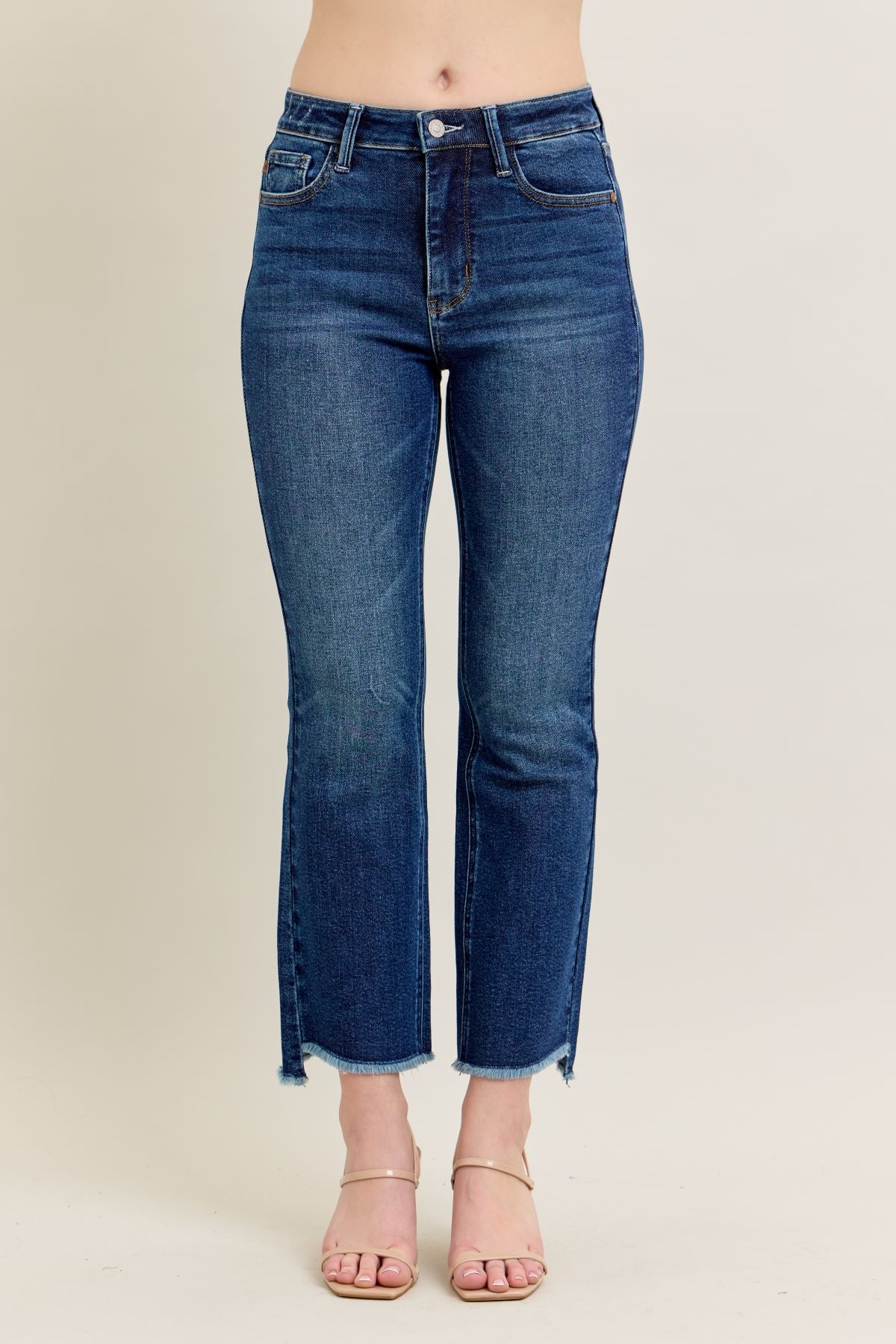 Judy Blue High Waist Vintage Kick Flare Jeans