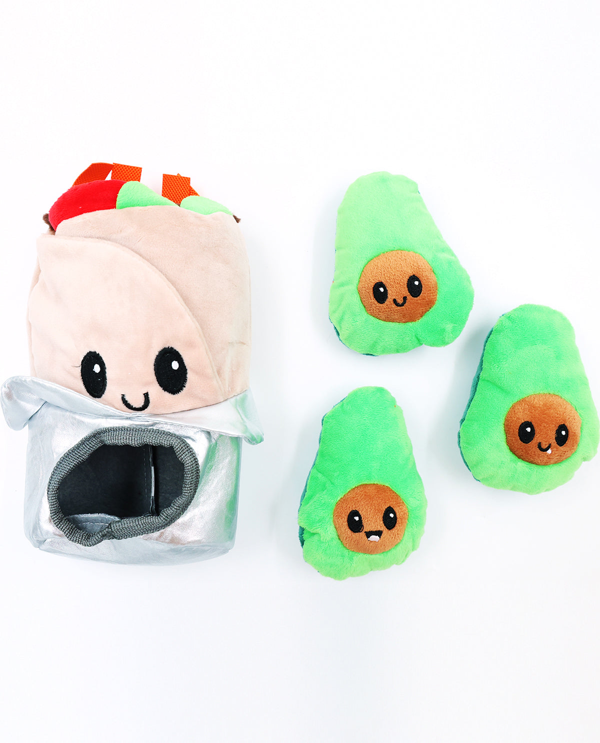 Hide And Seek Burrito Dog Toy