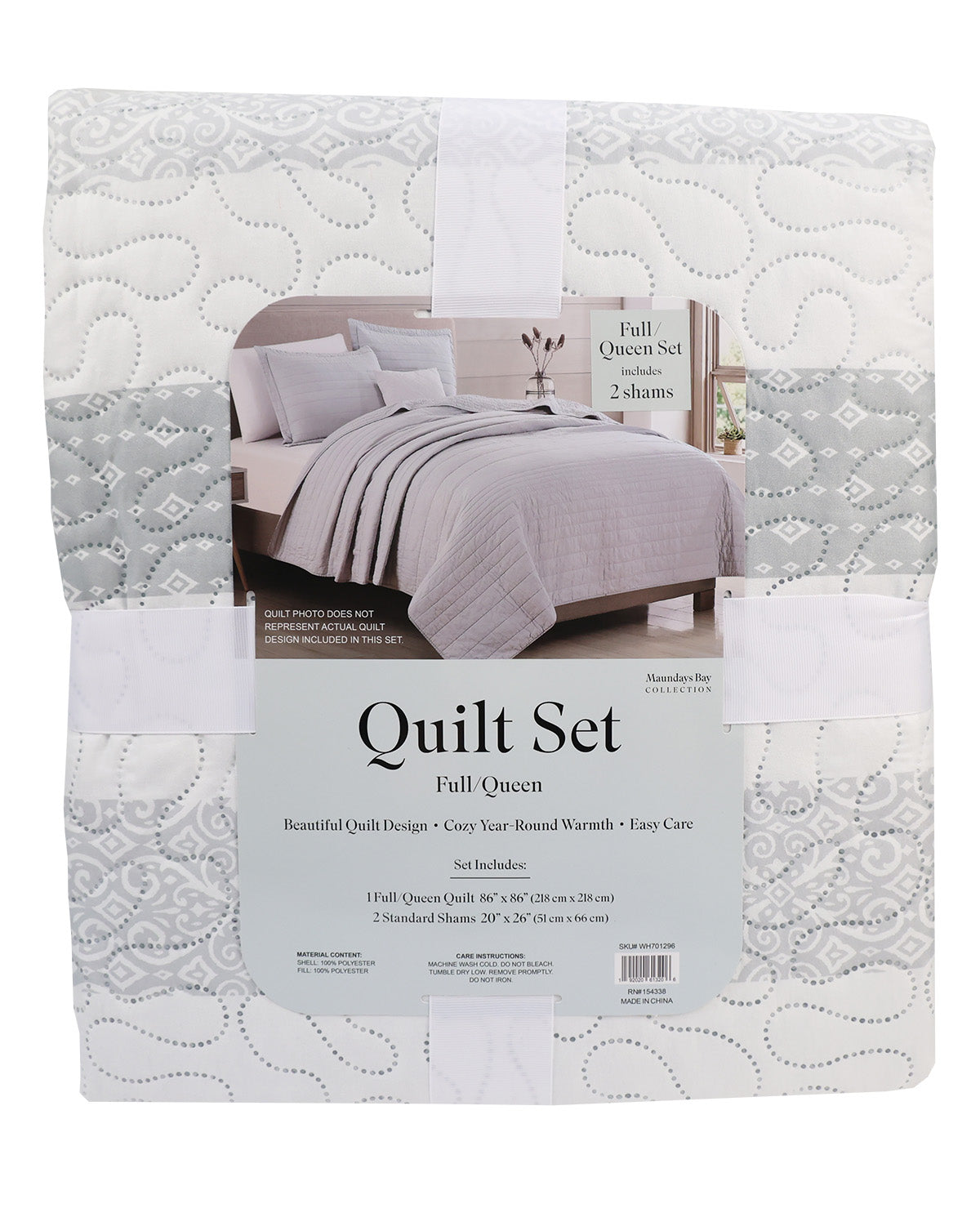 3pc Pinsonic Quilt Set