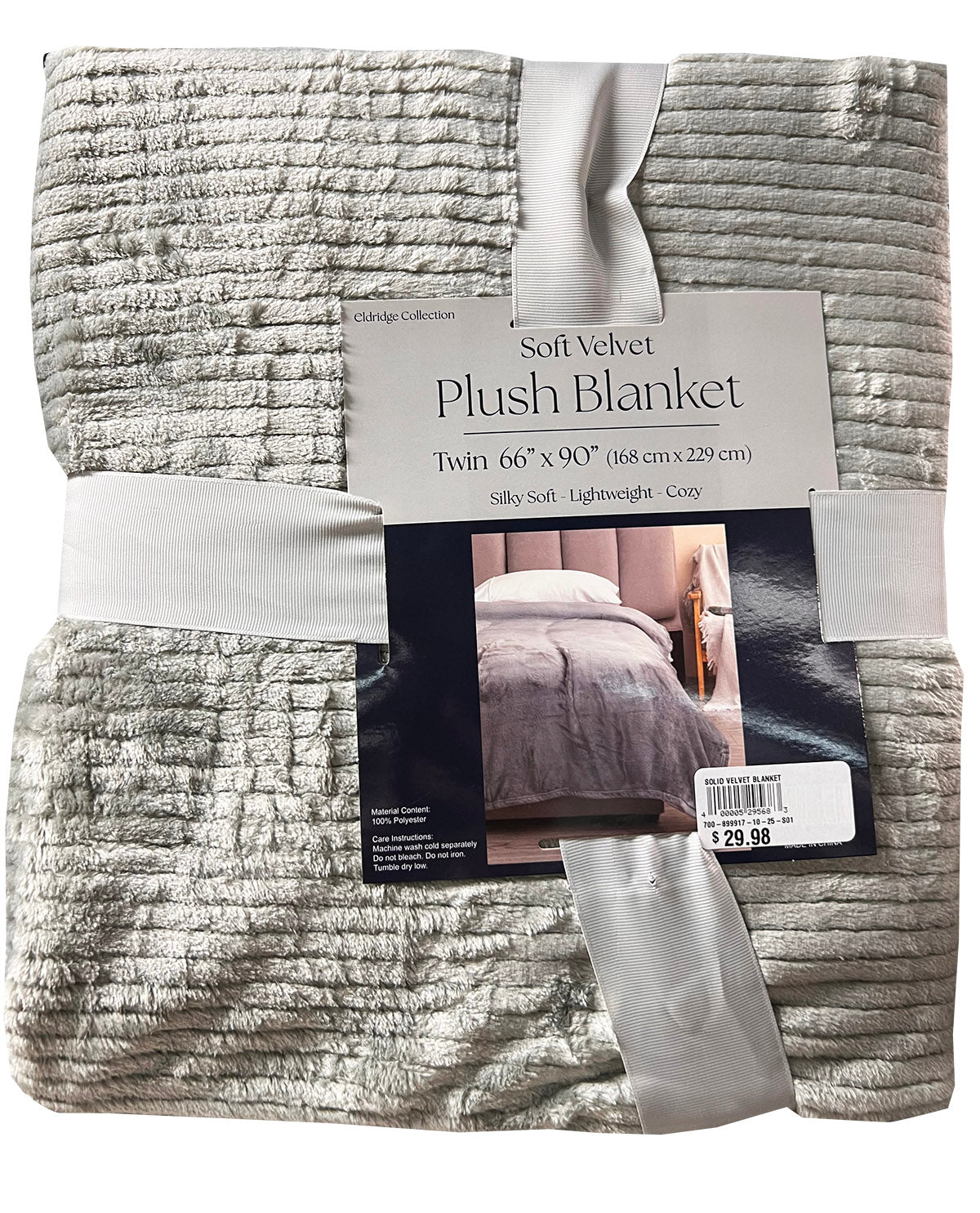 Solid Velvet Blankets Twin