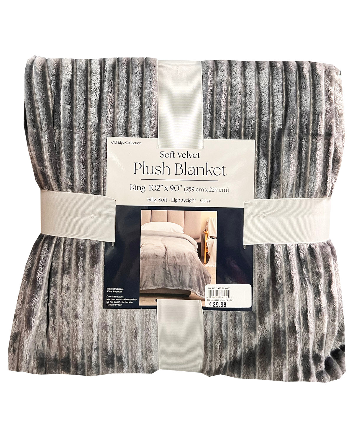 Solid Velvet Blankets King