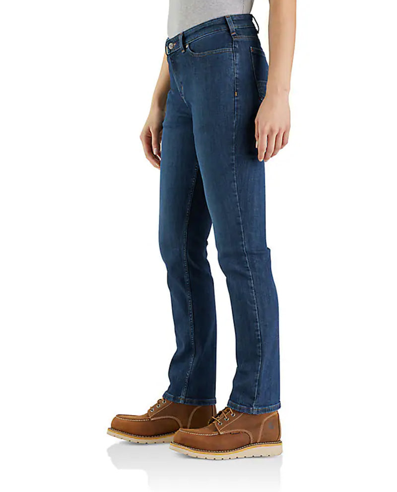 Carhartt Women's Rugged Flex Fit Blue Jean