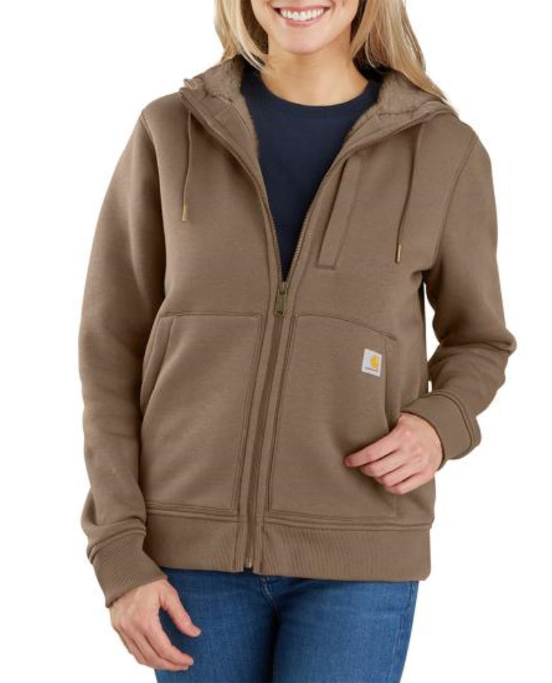 Carhartt Women's Full Zip Sherpa Lined Sweatshirt