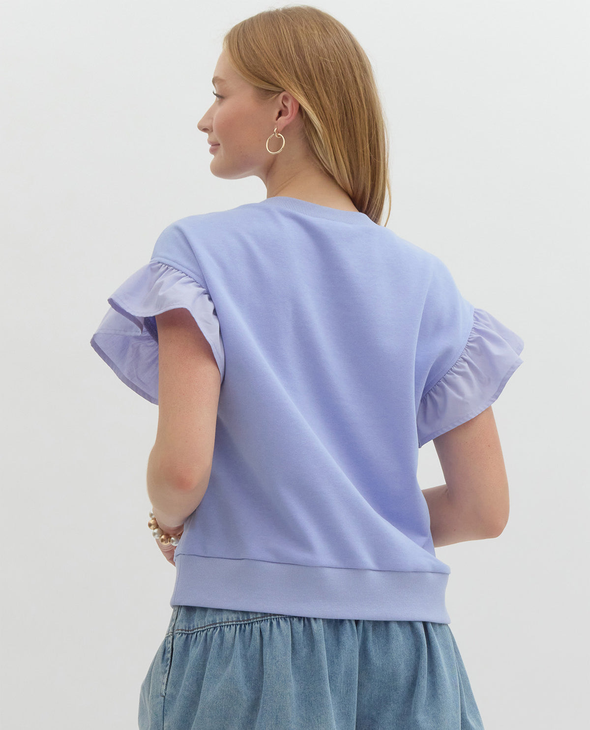 Bold Embellished Bow Top