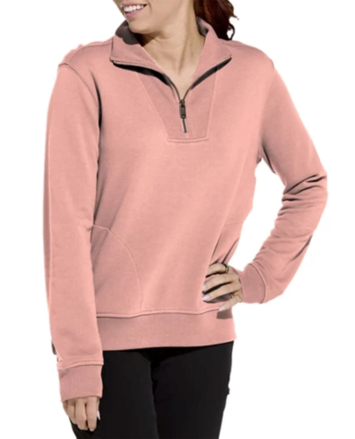Carhartt Women's 1/4 Zip Fleece Sweatshirt
