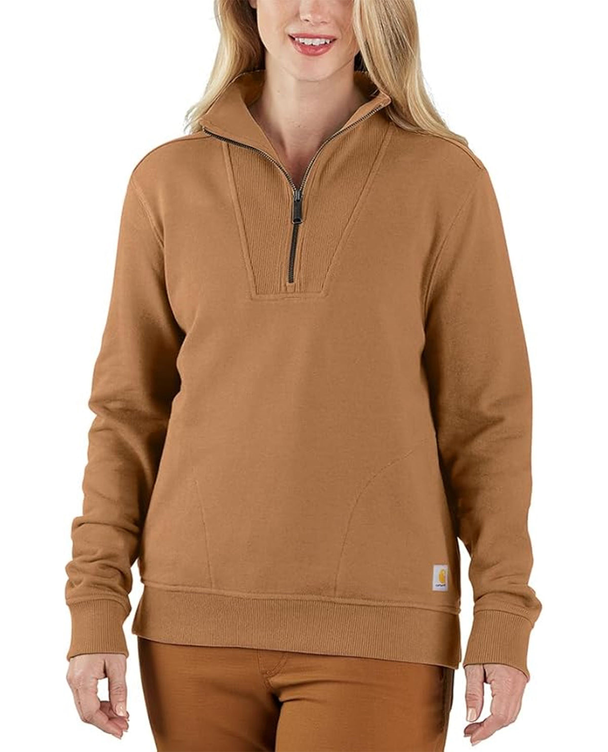 Carhartt Women's 1/4 Zip Fleece Sweatshirt