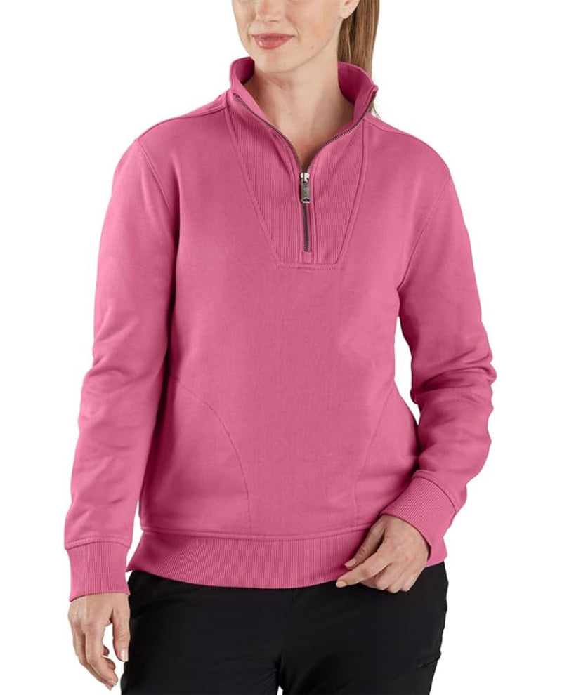 Carhartt Women's 1/4 Zip Fleece Sweatshirt