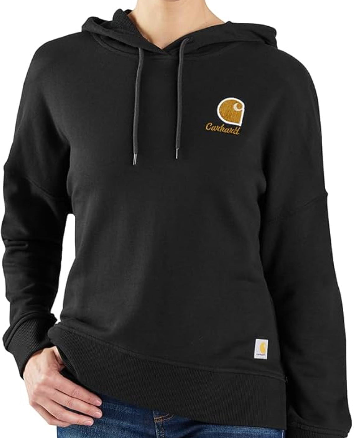Carhartt Women's TENCEL Fiber Series Loose Fit Graphic Hooded Sweatshirt