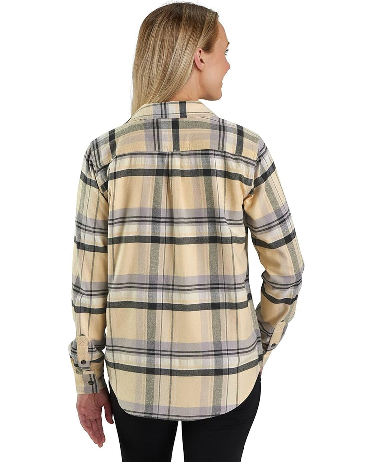 Carhartt Women's Tencel Fiber Series Relaxed Fit Plaid Flannel Shirt