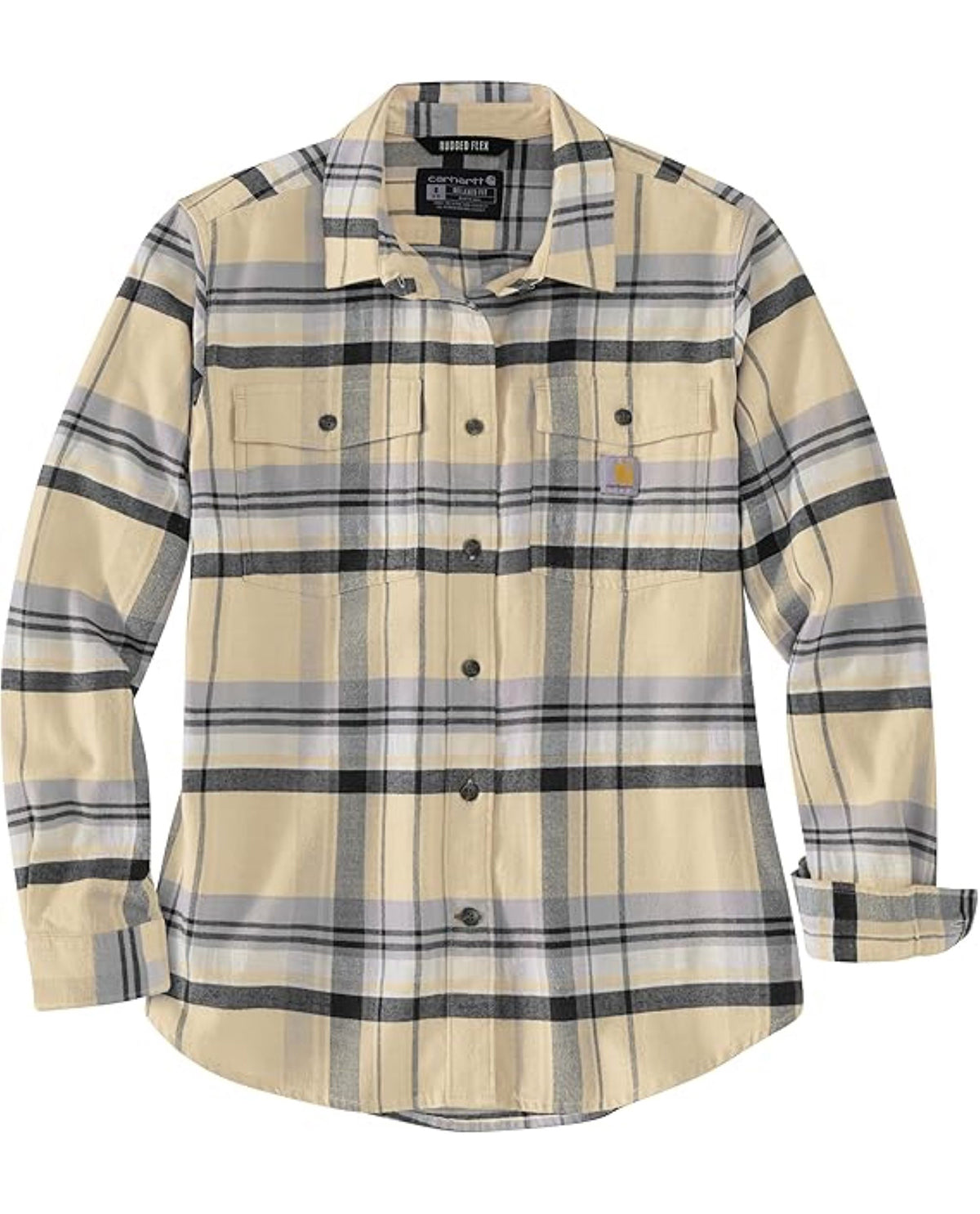 Carhartt Women's Tencel Fiber Series Relaxed Fit Plaid Flannel Shirt