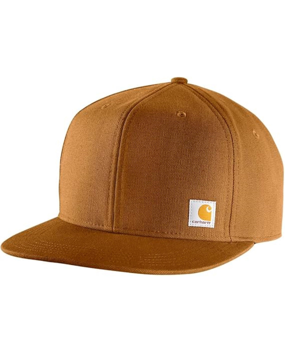 Carhartt Men's Firm Flat Brim Duck Cap