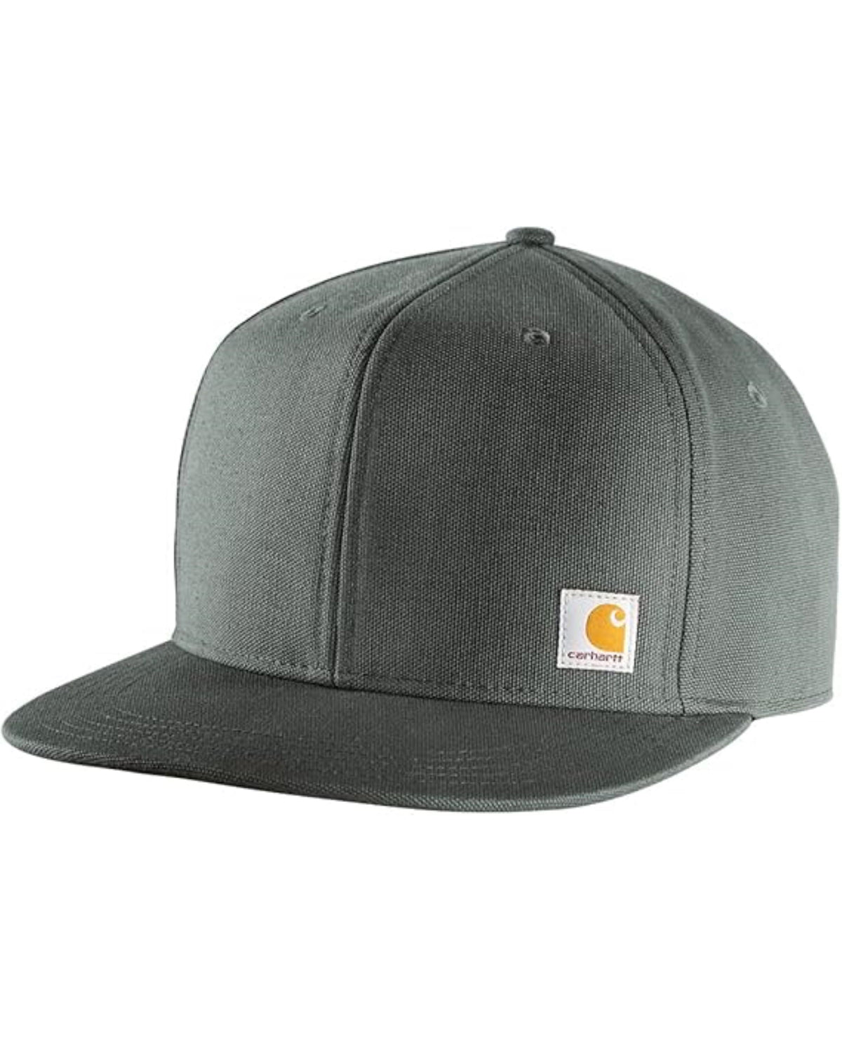 Carhartt Men's Firm Flat Brim Duck Cap